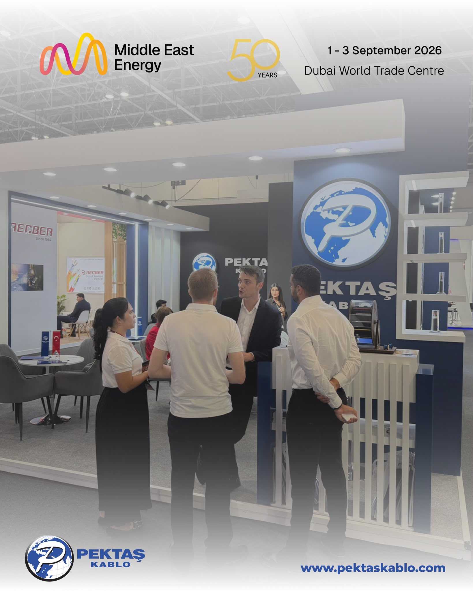 DUBAİ MIDDLE EAST ENERGY FUARI'NDA YERİMİZİ ALDIK