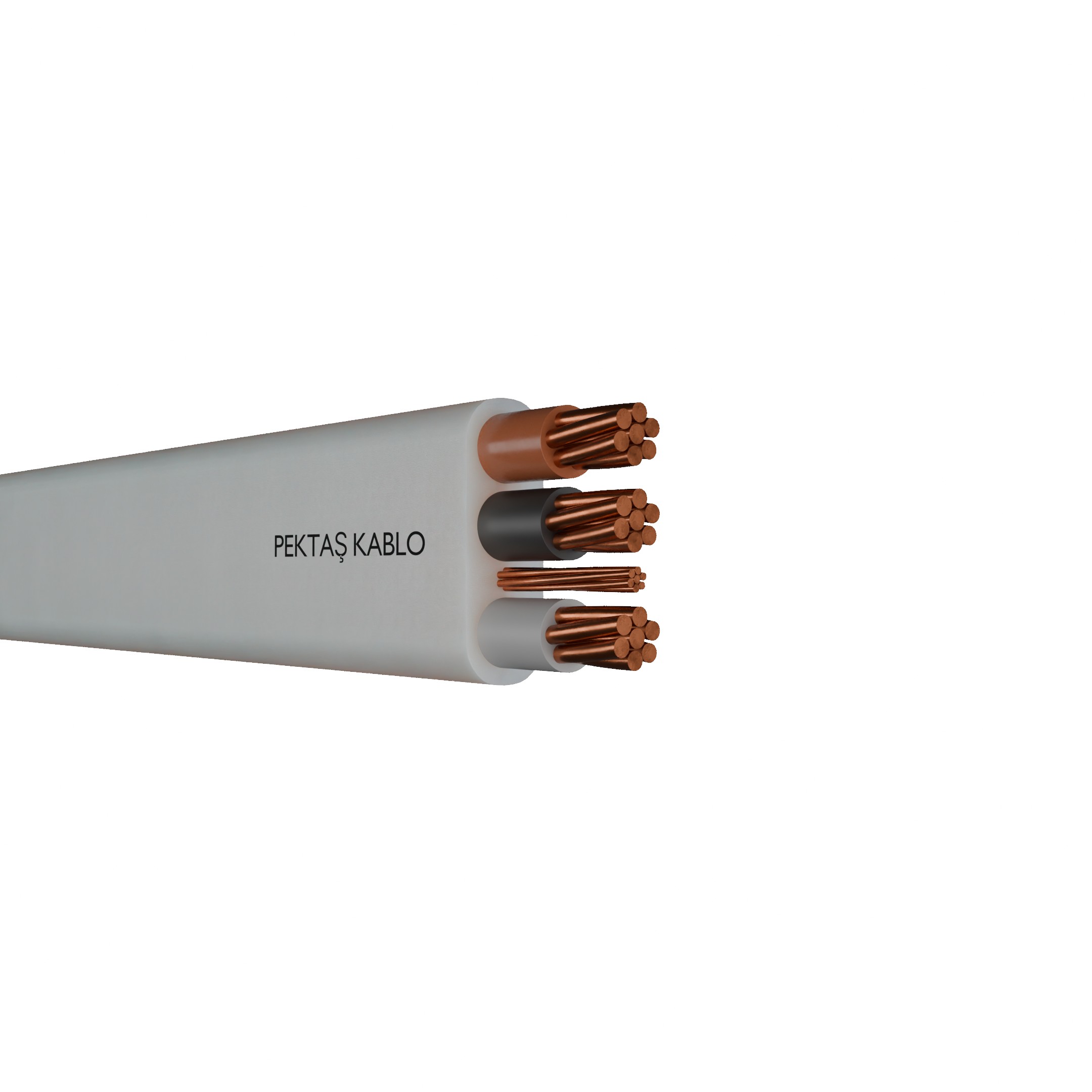 Halojensiz Alev Geciktiricili Yassı Kablo - Pektaş Kablo